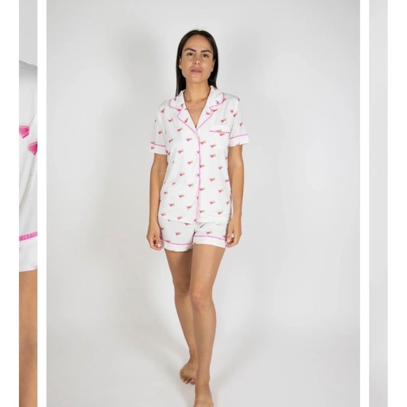 aspen dream Other - Aspen Dream Jolene Short Printed Pajama Set – Cosmo – Size Small – NWT